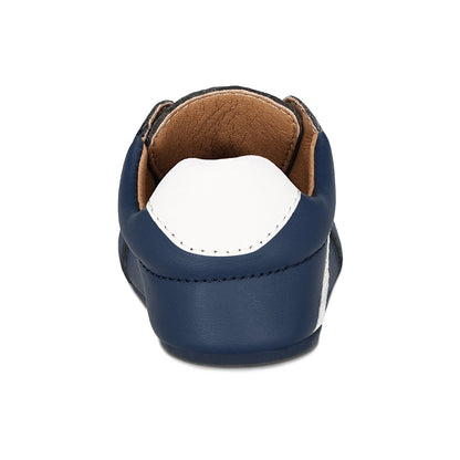 Tenis Audaz para niño en sintético azul marino Daniel con agujeta elástica