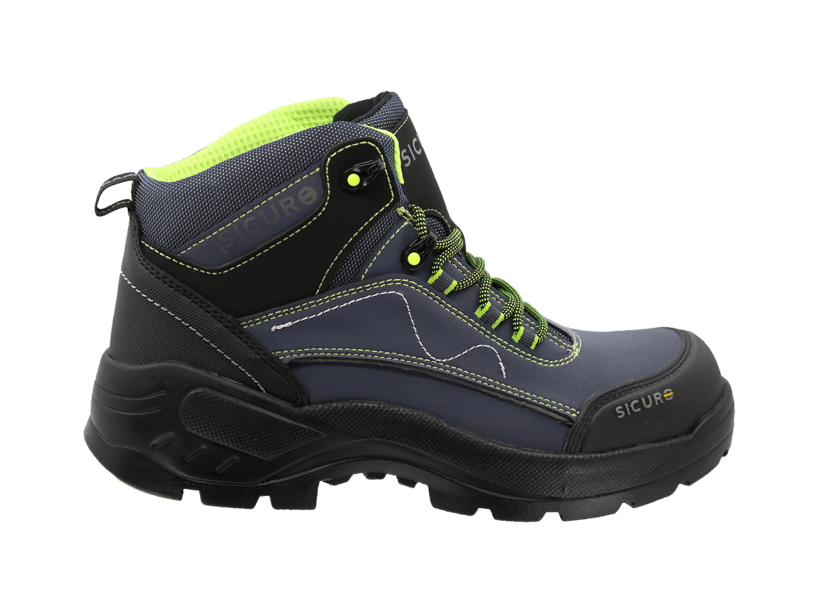 Bota Industrial Sicuro Azul Marino Para Hombre Si50