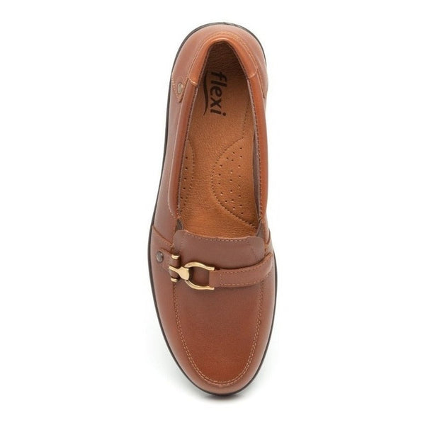 Zapato Casual Dama Flexi Karime 18122 Whisky