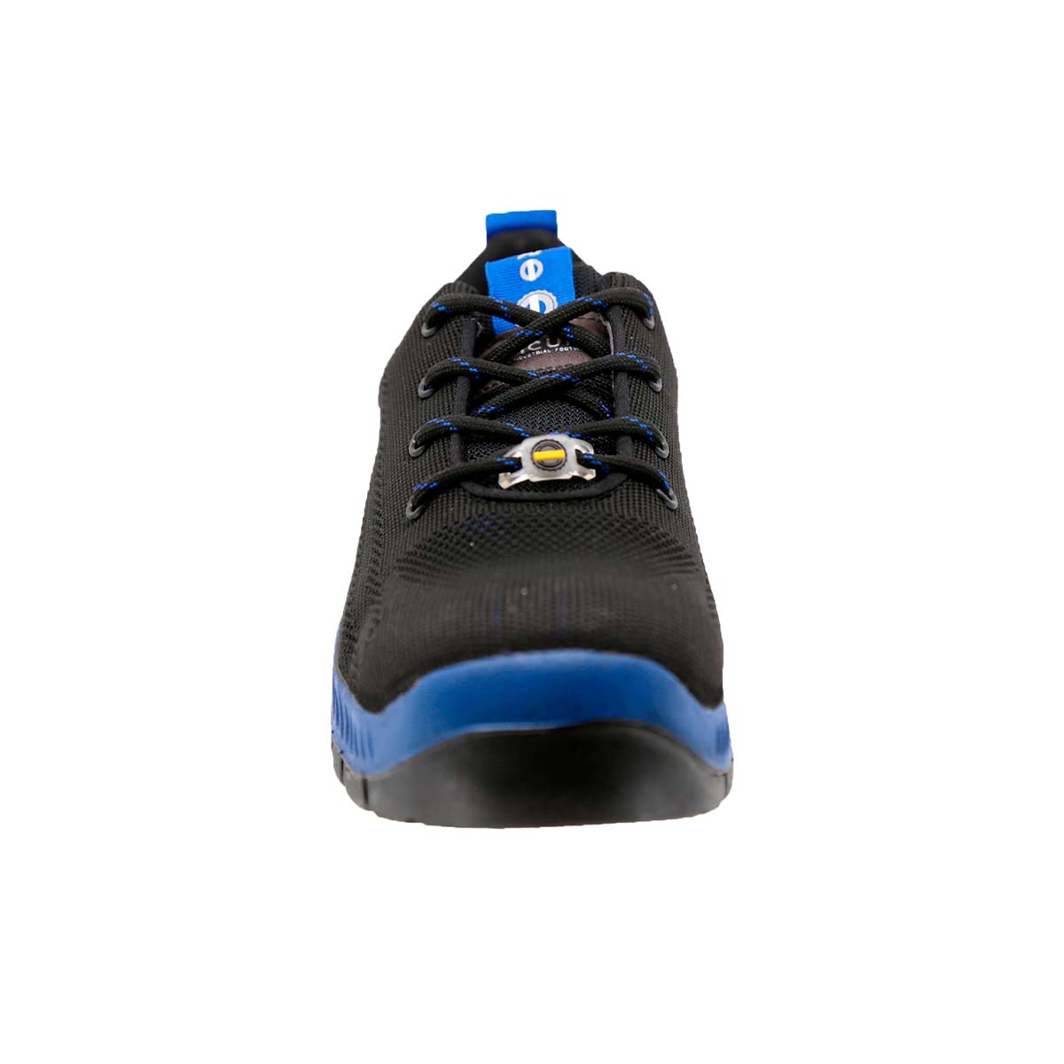 Tenis Sicuro Industrial Con Casquillo Dama Caballero SV01 Negro Azul