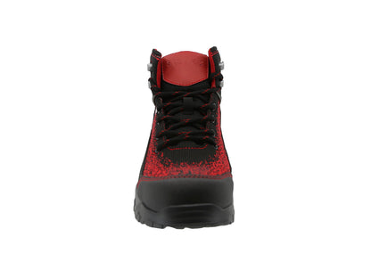 Bota De Seguridad Sicuro Forte SF88 Negro Rojo Caballero