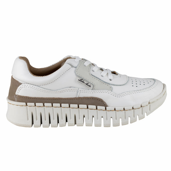 Tenis Casual Dama Lobo Solo Milo 4944 Vail Blanco