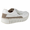 Tenis Casual Dama Lobo Solo Milo 4944 Vail Blanco