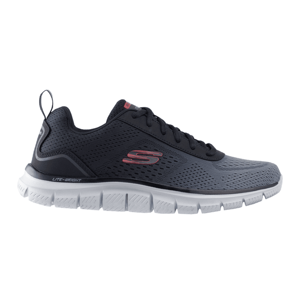 Tenis Skechers Sport Track Ripkent Caballero 232399 Negro Gris