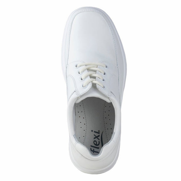 Zapato de Servicio / Clínico Caballero Flexi Kaiser 63202 Blanco