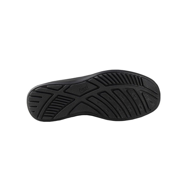 Zapato de Servicio / Clínico Caballero Flexi Kaiser 63202 Negro + Productos de Limpieza