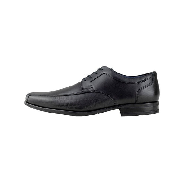 Derby Casual Caballero Flexi Salamanca 90716 Negro + Productos de Limpieza