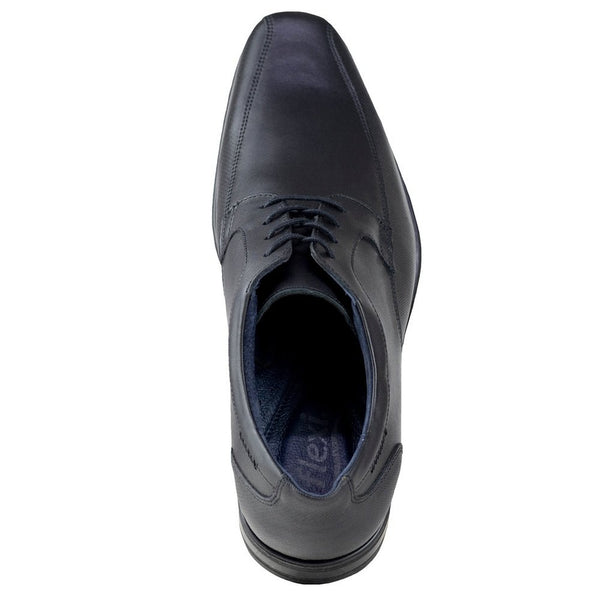 Derby Casual Caballero Flexi Salamanca 90716 Negro + Productos de Limpieza