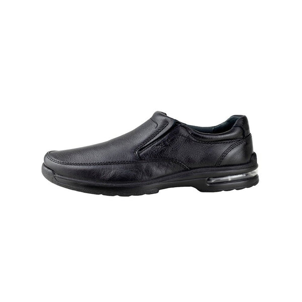 Mocasín Clásico Caballero Flexi Hill 402802 Negro + Productos de Limpieza