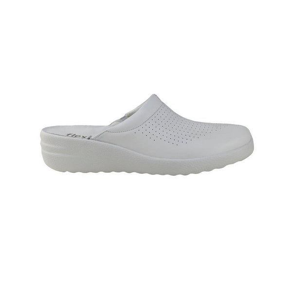 Mule Casual Dama Flexi Dreams 108603 Blanco + Productos de Limpieza