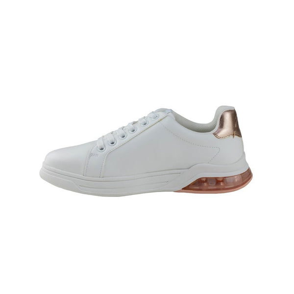 Tenis Casual Dama Flexi Zoey 113701 Blanco + Productos de Limpieza