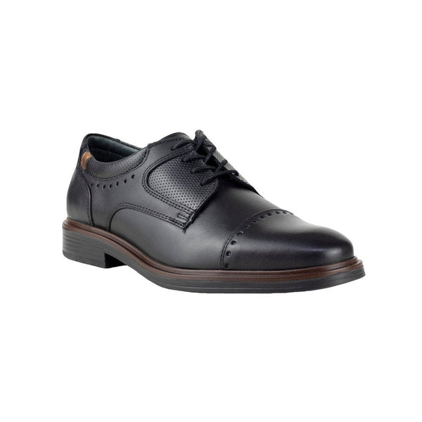 Derby Casual Caballero Flexi Parker 400102 Negro + Productos de Limpieza