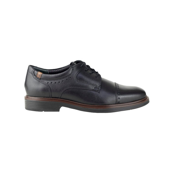 Derby Casual Caballero Flexi Parker 400102 Negro + Productos de Limpieza