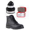 Bota Casual Caballero Flexi Fabra 416101 Negro + Productos de Limpieza