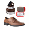 Derby Casual Caballero Flexi Bali 406402 Tan + Productos de Limpieza