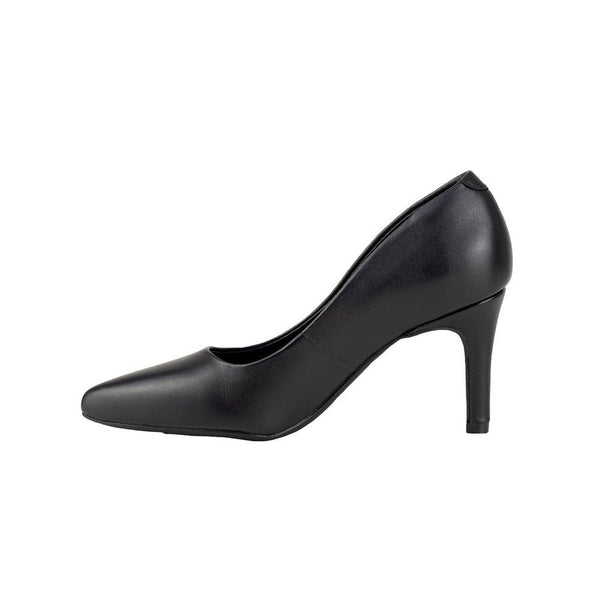 Zapatilla de Tacón Dama Flexi Idris 104505 Negro + Productos de Limpieza