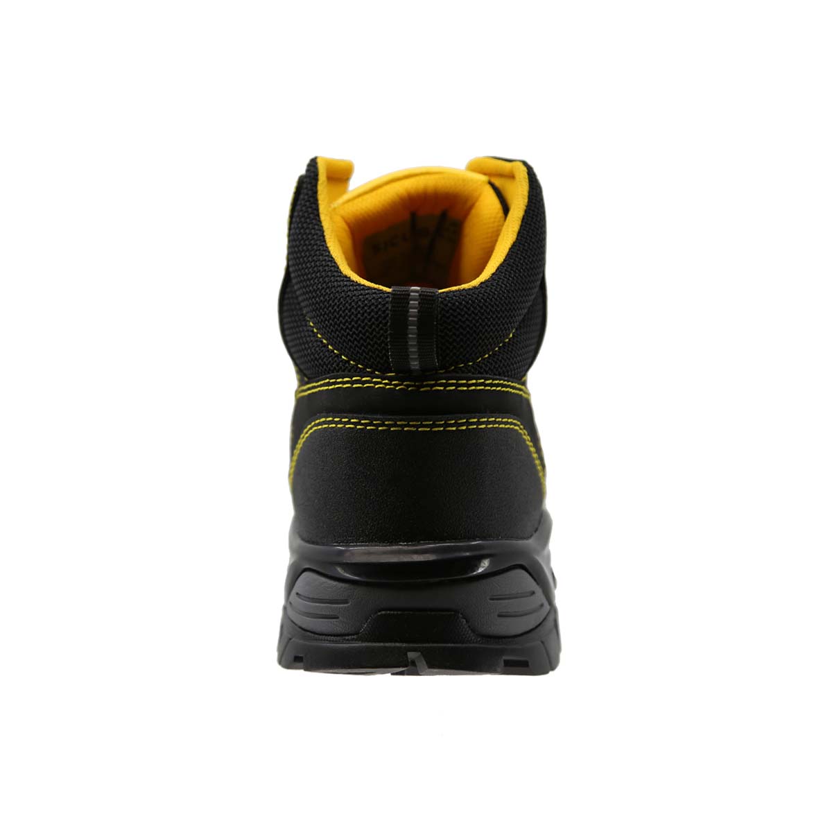 Bota De Seguridad Sicuro Forte SF88 Negro Amarillo Caballero
