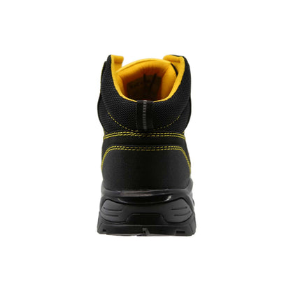 Bota De Seguridad Sicuro Forte SF88 Negro Amarillo Caballero