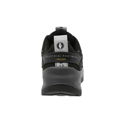 Tenis Sicuro Industrial Con Casquillo Dama Caballero SV01 Negro Gris