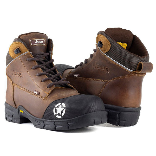 Bota Con Casquillo Para Hombre Jeep 5128 Roble 5128 - 250 - ENR - Roma Zapaterías