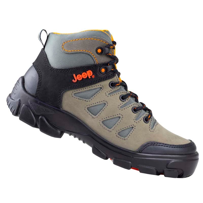 Bota Industrial Dieléctrica Tipo II + III (PP+D) Caballero Jeep 800 Gris JP800 - 250 - NGS - Roma Zapaterías