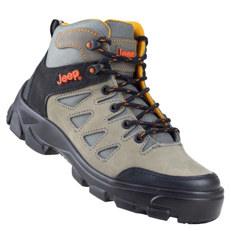 Bota Industrial Dieléctrica Tipo II + III (PP+D) Caballero Jeep 800 Gris JP800 - 250 - NGS - Roma Zapaterías