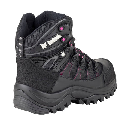Bota Industrial Dieléctrica Tipo II + III (PP+D) Dama Bobcat Excavator B1200 Negro Fiusha BC1200 - 220 - CNF - Roma Zapaterías