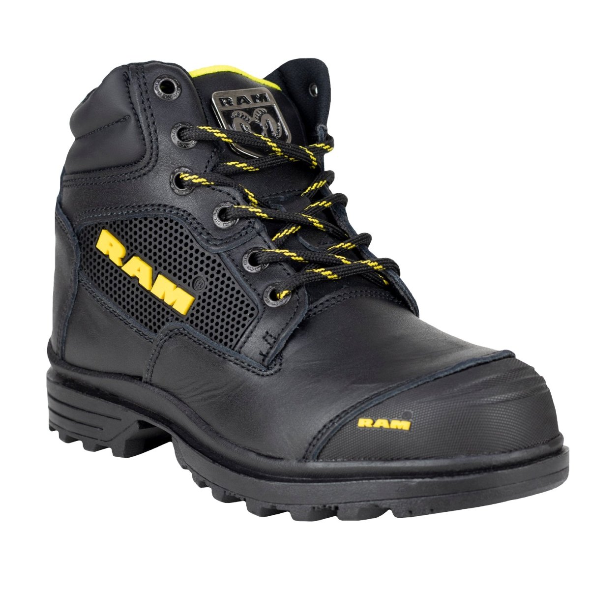 Bota Industrial Tipo II (PP) Para Caballero RAM 9403 Negro RM9403 - 250 - NAM - Roma Zapaterías