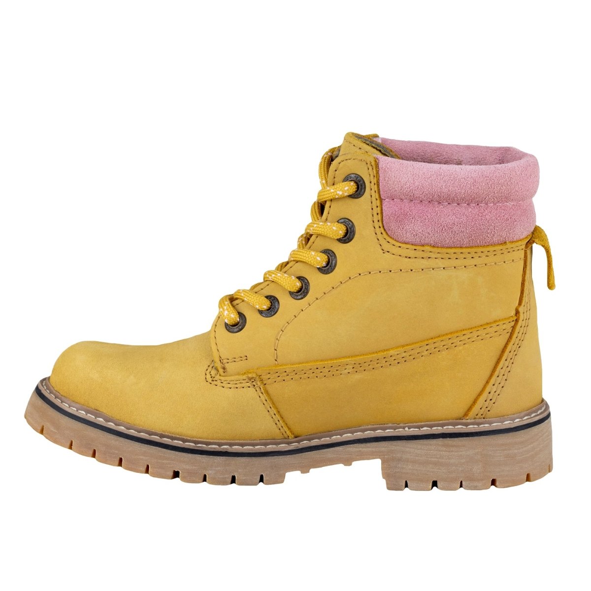 Bota Jeep Para Dama 10750 Nobuck Miel Rosa 10750 - 220 - NMR - Roma Zapaterías