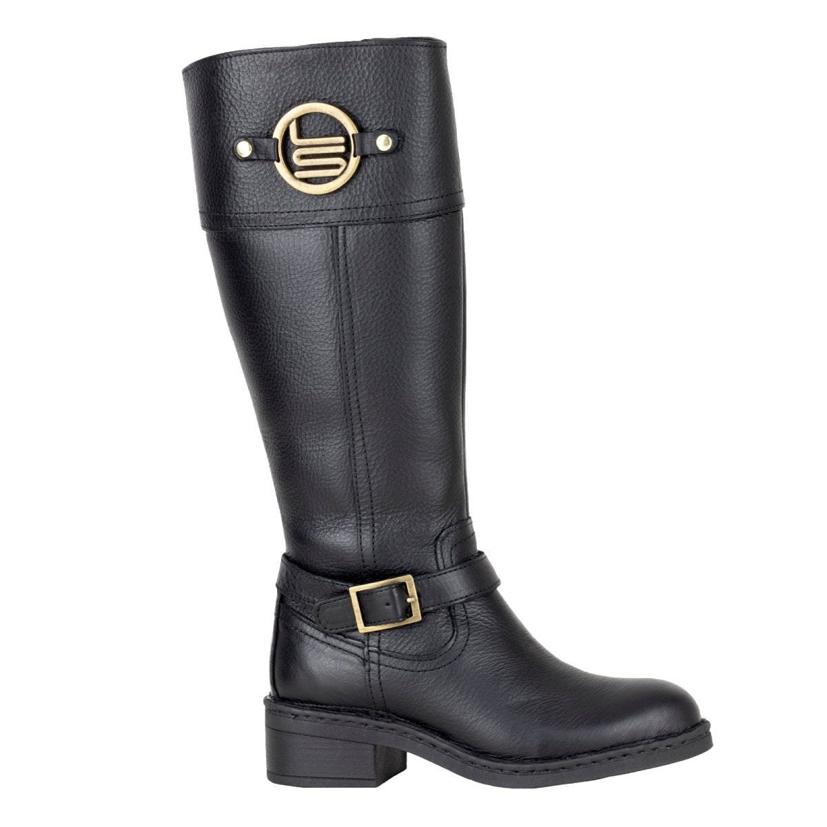 Bota Larga Para Dama Lobo Solo 5083 Negro LS5083 - 220 - TPN - Roma Zapaterías