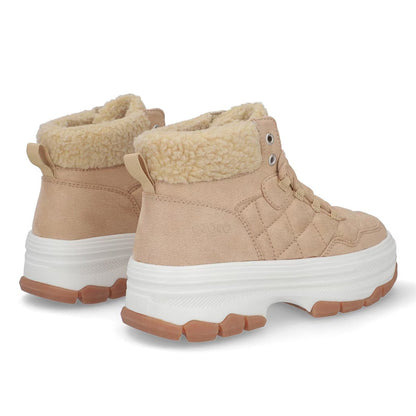 Botas Con Plataforma Para Dama Capa de Ozono 619401 Camel CO619401 - 220 - CAM - Roma Zapaterías