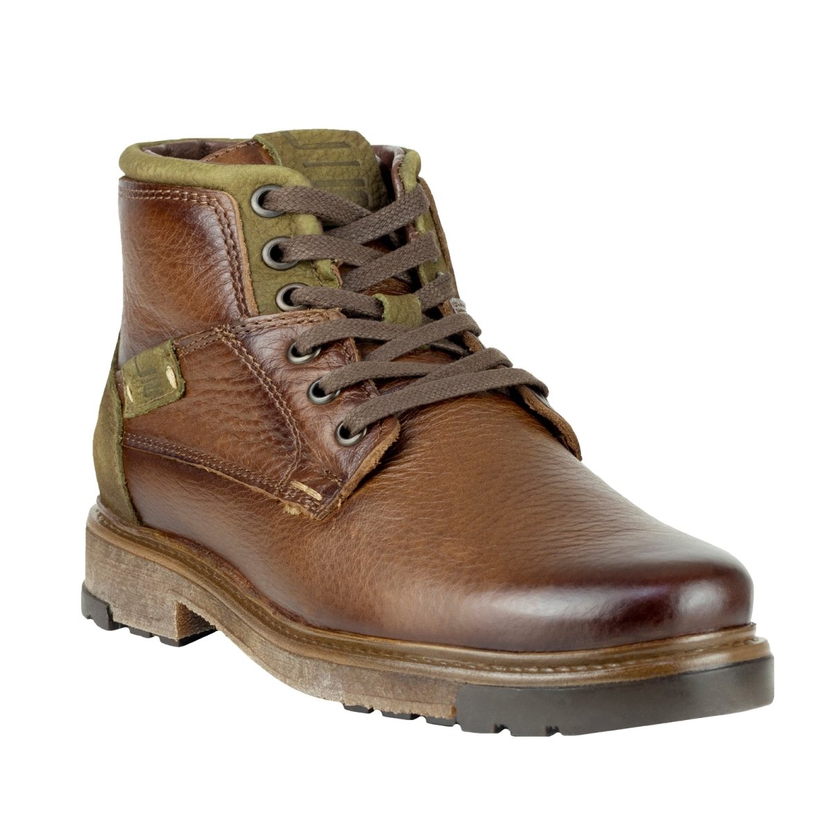 Botas De Vestir Lobo Solo Para Caballero 8953 Camel LS8953 - 250 - TCM - Roma Zapaterías