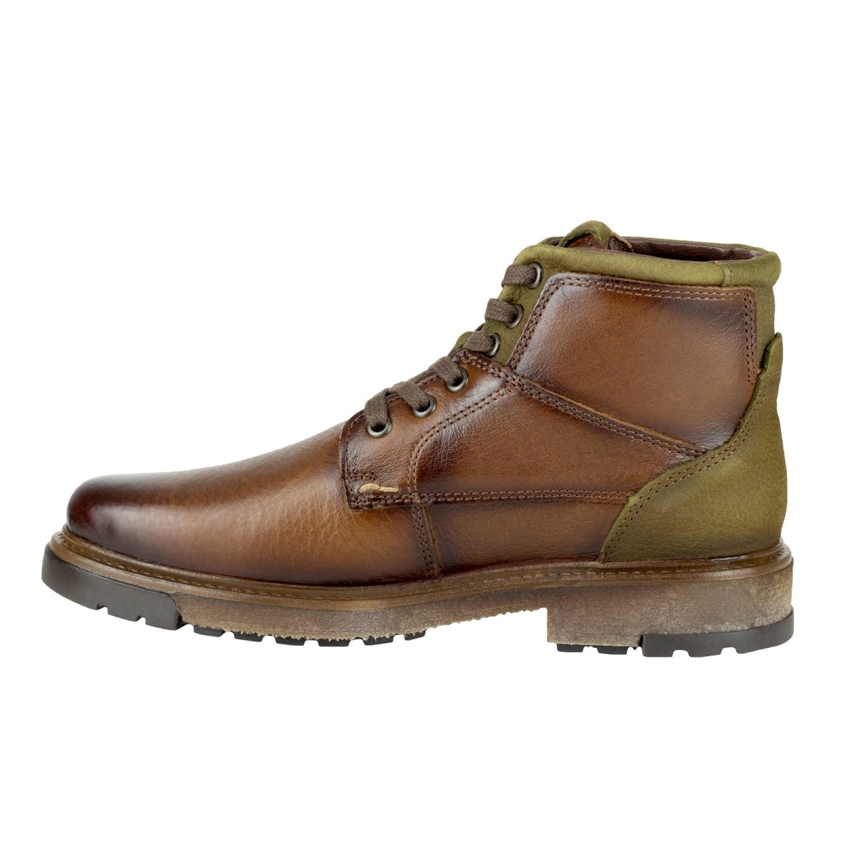 Botas De Vestir Lobo Solo Para Caballero 8953 Camel LS8953 - 250 - TCM - Roma Zapaterías