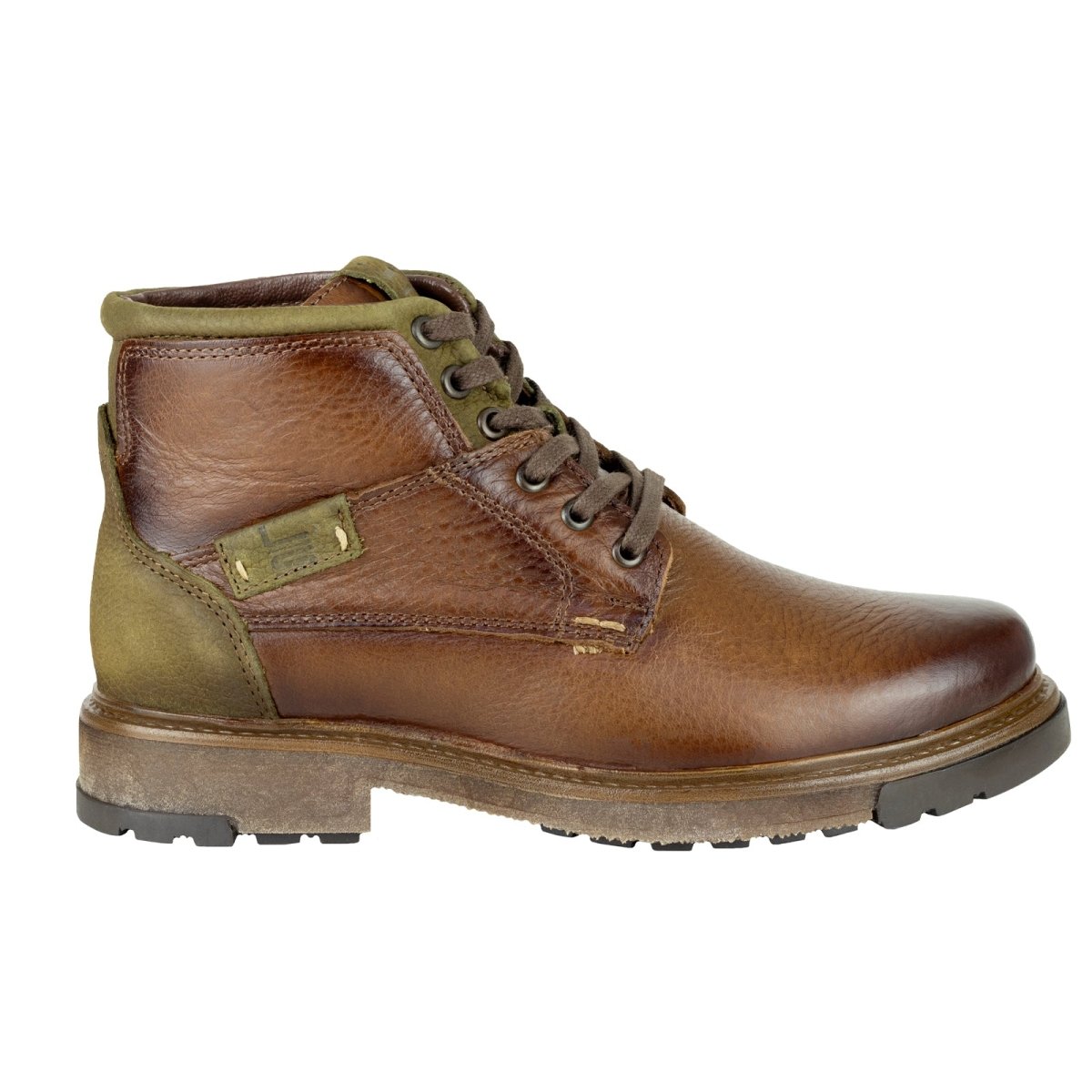 Botas De Vestir Lobo Solo Para Caballero 8953 Camel LS8953 - 250 - TCM - Roma Zapaterías
