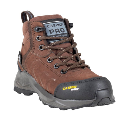 Botas Industriales Caribu Para Dama 349D Café CB349D - 220 - NCF - Roma Zapaterías