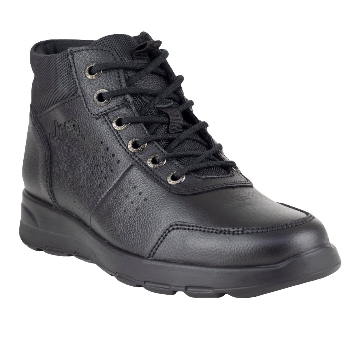Botas Outdoor Para Caballero Jeep 2300 - 50 Negro 230050 - 250 - NGR - Roma Zapaterías