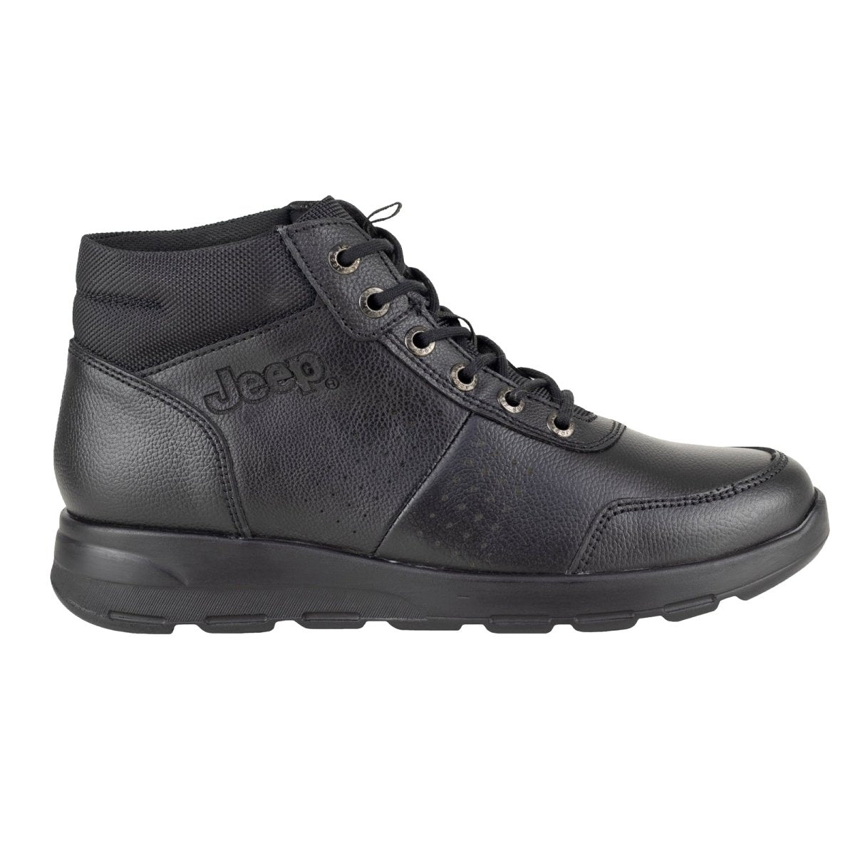 Botas Outdoor Para Caballero Jeep 2300 - 50 Negro 230050 - 250 - NGR - Roma Zapaterías