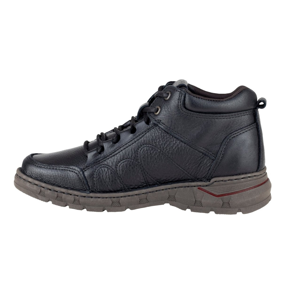 Botas Semivestir Para Caballero Lobo Solo 9092 Negro LS9092 - 250 - TPN - Roma Zapaterías