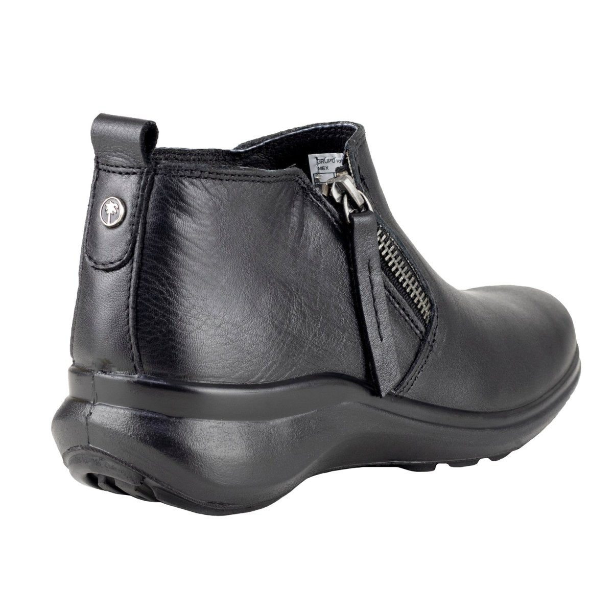 Botín Casual Dama Verde Tabaco 8015 Negro VT8015 - 225 - NGR - Roma Zapaterías