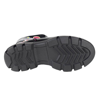 Botin Casual Para Niña Distroller 64303 - 2A Charol Negro 22 - 24 643032A - 220 - CHN - Roma Zapaterías
