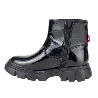 Botin Casual Para Niña Distroller 64303 - 2A Charol Negro 22 - 24 643032A - 220 - CHN - Roma Zapaterías