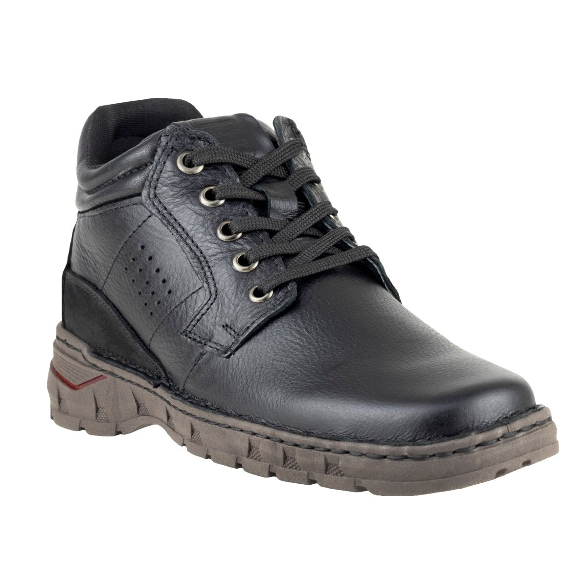Botin Cervo Confort Para Caballero Lobo Solo 9089 Negro LS9089 - 250 - TPN - Roma Zapaterías