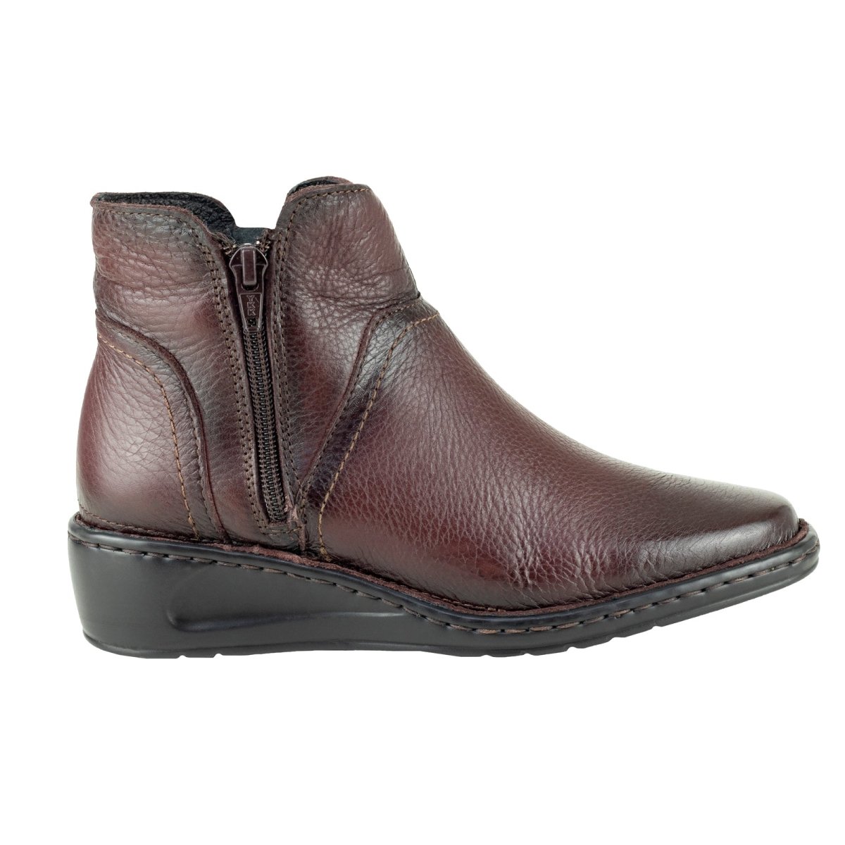 Botin Clásico Confort Para Dama Lobo Solo 4845 Vino LS4845 - 220 - HVN - Roma Zapaterías