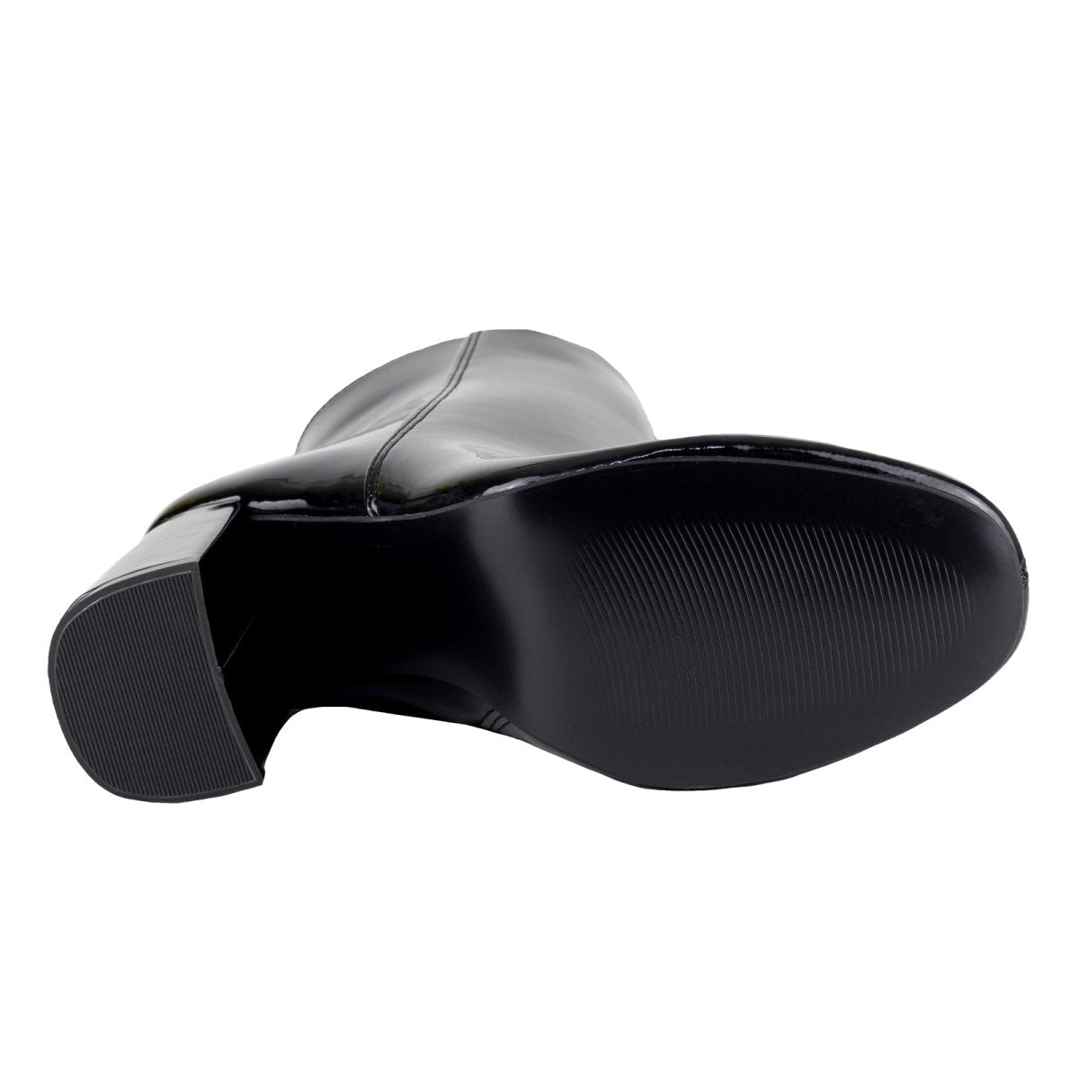 Botín Con Tacón Dama Lady Paulina Lotta 10504 Negro Charol LP10504 - 220 - CHN - Roma Zapaterías