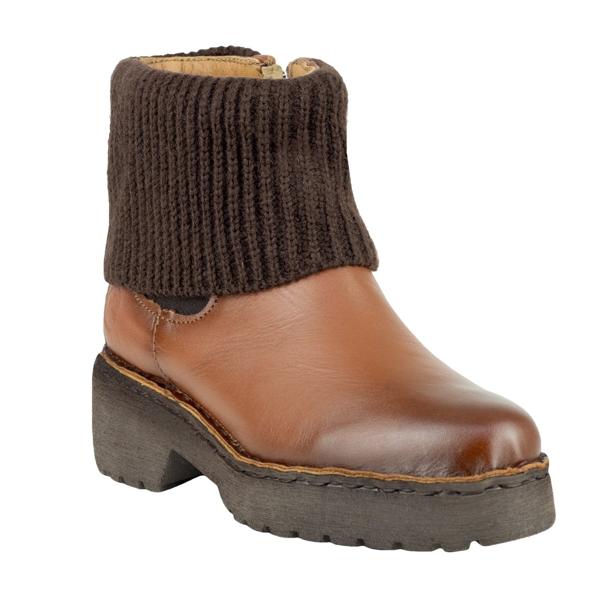 Botín Invernal Casual Dama Lobo Solo 5036 Miel LS5036 - 220 - MML - Roma Zapaterías