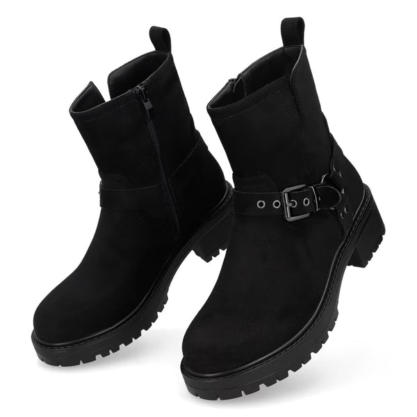 Botin Para Dama Capa de Ozono 618402 Negro CO618402 - 230 - NGR - Roma Zapaterías