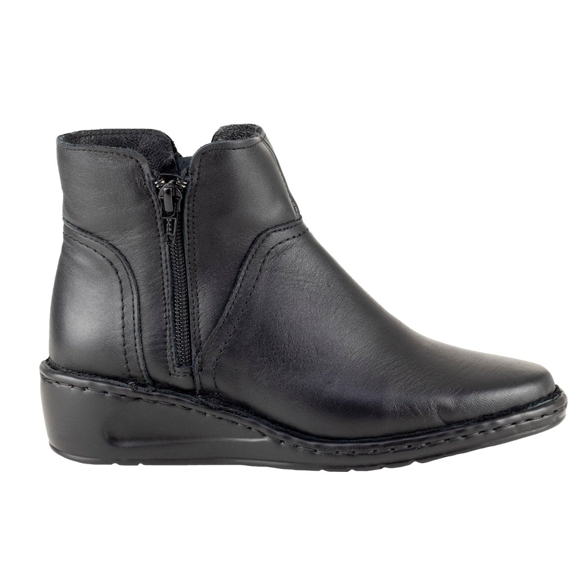 Botin Para Dama Lobo Solo 4845 Negro LS4845 - 220 - ANG - Roma Zapaterías