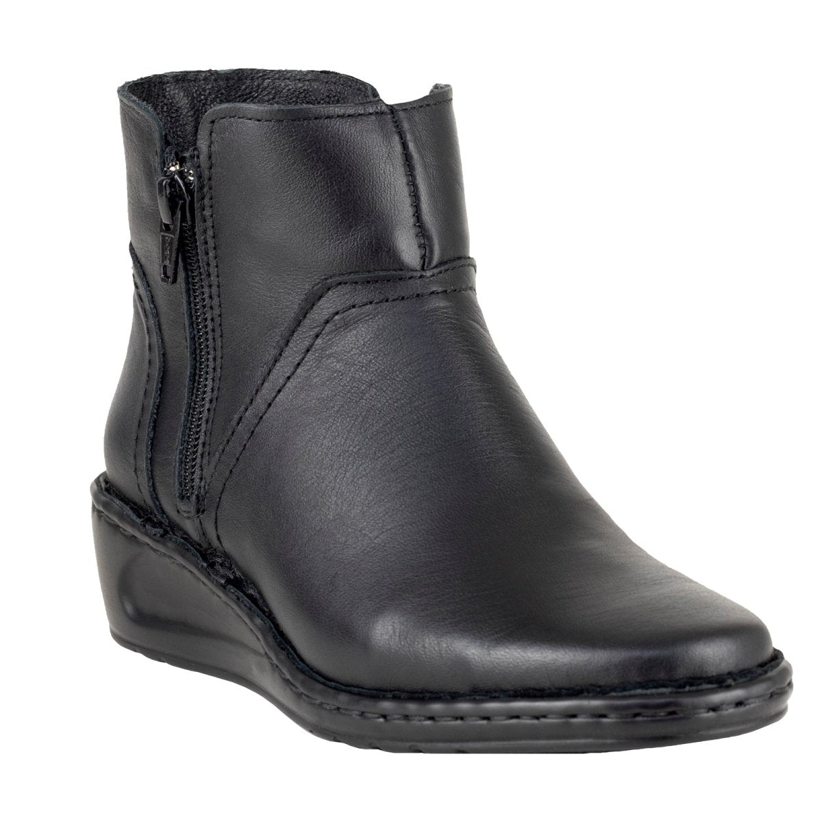 Botin Para Dama Lobo Solo 4845 Negro LS4845 - 220 - ANG - Roma Zapaterías
