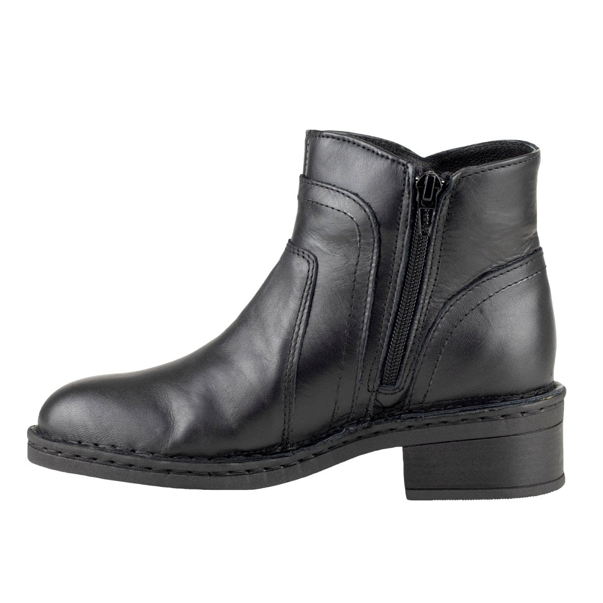 Botin Para Dama Lobo Solo 5087 Negro LS5087 - 220 - MDG - Roma Zapaterías