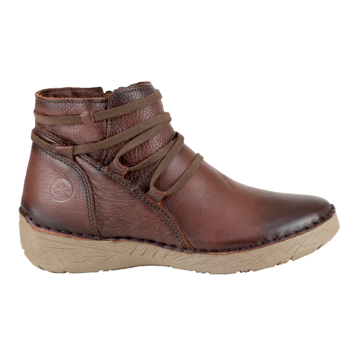 Botín Scarlett Casual Dama Lobo Solo 5691 Mahogany LS5691 - 220 - HMG - Roma Zapaterías